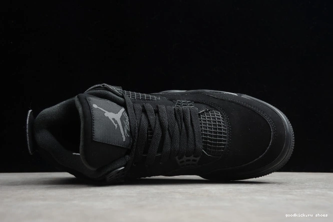 Cheap 4 Air CU1110-010 (2020) Cat Jordan Black 0730